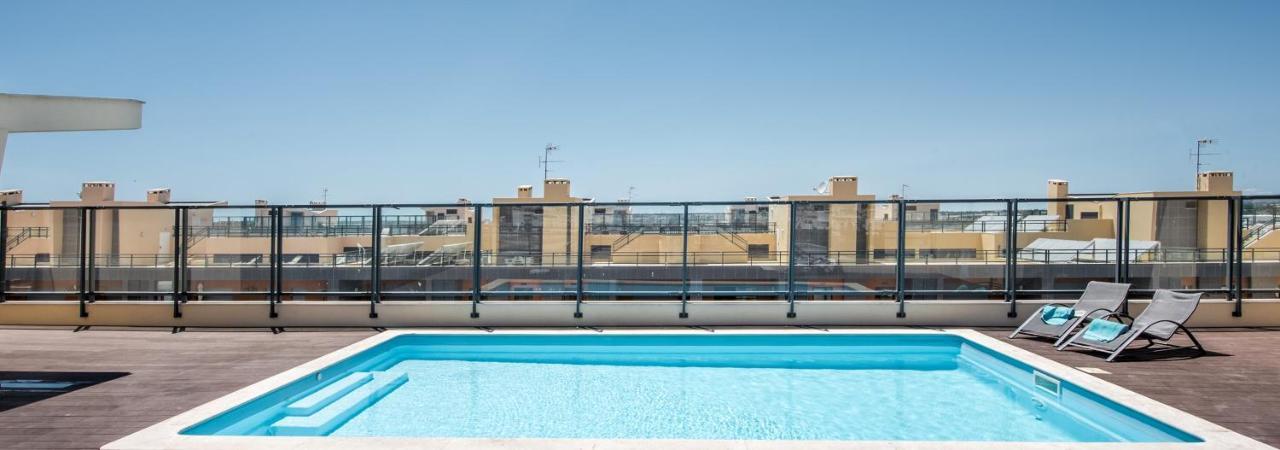 Sunset Home Olhao- Modern 3 Bed Luxury Apartment With Rooftop Pool Экстерьер фото