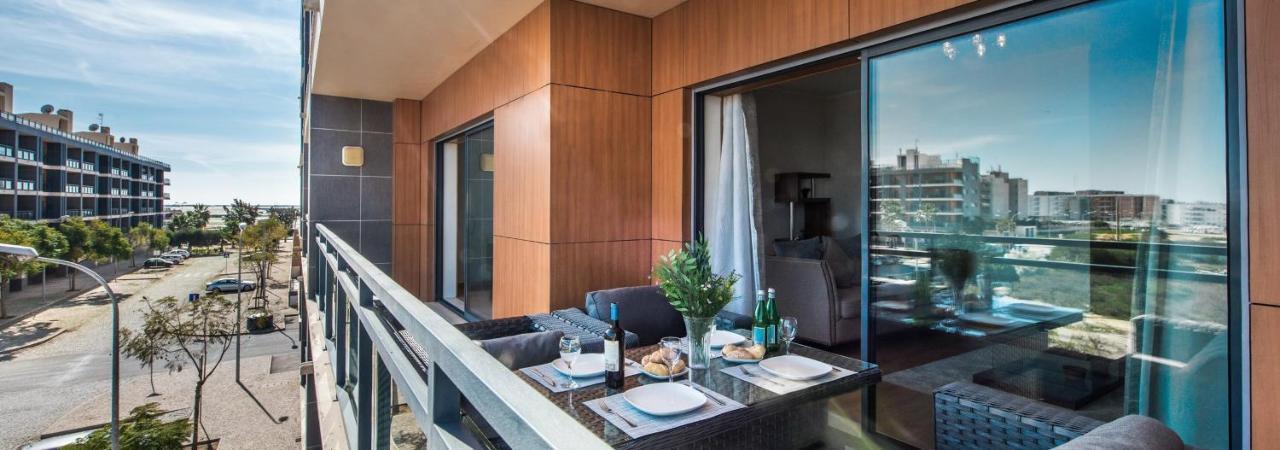 Sunset Home Olhao- Modern 3 Bed Luxury Apartment With Rooftop Pool Экстерьер фото